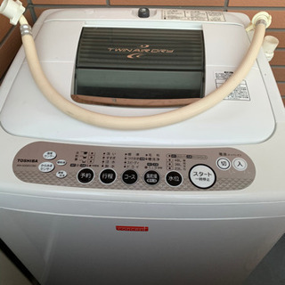 【ネット決済】TOSHIBA   5.0kg  洗濯機　2008年製