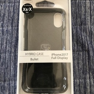 ☆iPhone Xs X 用  耐衝撃ハイブリッドソフトケース ...