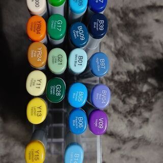 コピック イラスト、マンガなどに使える (コピックの内容は写真を参考ください)