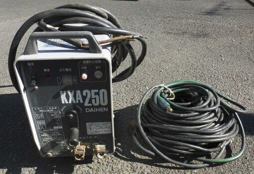 ダイヘン交流アーク溶接機 【KXA250】60HZ 付属品(おまけ)有