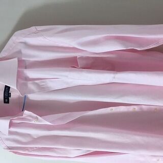 L.CRATICO Yシャツ（39-86）ピンク　中古