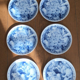 鳴海製陶製のお皿 ６枚