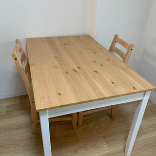 【ネット決済】IKEA テーブル＆イス