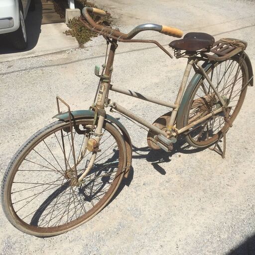 値下げしました！！ナショナル 自転車 現状品 古い自転車 昭和レトロ 