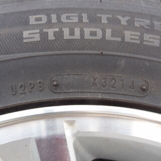 【恵庭発】ジムニー純正アルミ+175/80R16　スタッドレス　SJ8