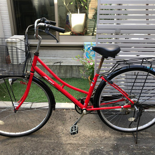 赤い自転車（取引中）
