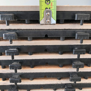 ベランダジョイント式タイルです！