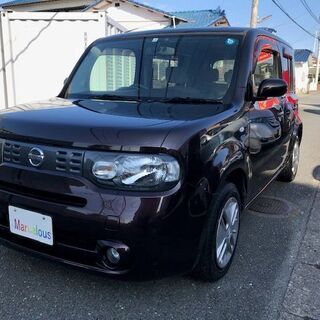 ２５年式キューブ　車検２年付き　４２万円　ナビ　地デジ　バックカ...