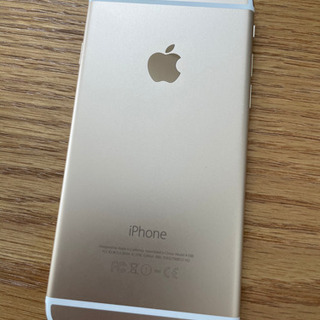 iPhone6 64GB ゴールド バッテリー81%