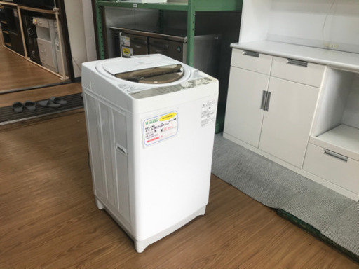 【リサイクルサービス八光　田上店　安心の3か月保証　配達・設置OK】東芝 全自動洗濯機 7kg ステンレス槽  グランホワイト AW-7G5(W)