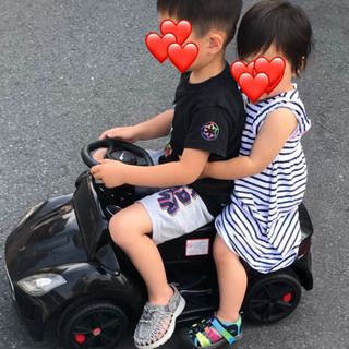 ジャガー☆子供用車☆黒☆電動自動車