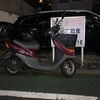バイク ホンダ ライブディオ リアBOX付き！