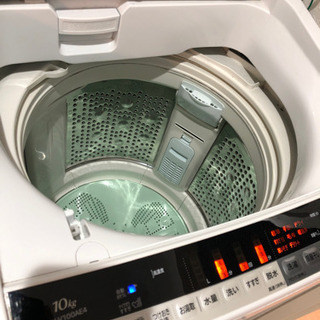 10kg HITACHIビートウォッシュ bw-v100a 17年製 日立 ビートウォッシュ BW-V100K(W) [ホワイト] 価格比較 - 価格.com
