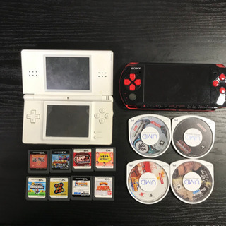 計14点セット売り　DS lite 、PSP3000、各ソフト付き