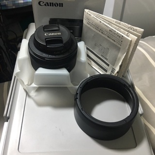 レンズカノン50mm stm