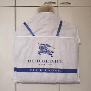 38サイズ_BURBERRY BLUELABEL　ファー付コート　