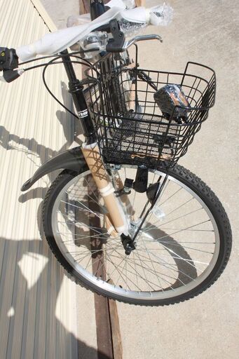 田川市 展示品未使用 メテオストリーム ブラック 外装5段変速 26型