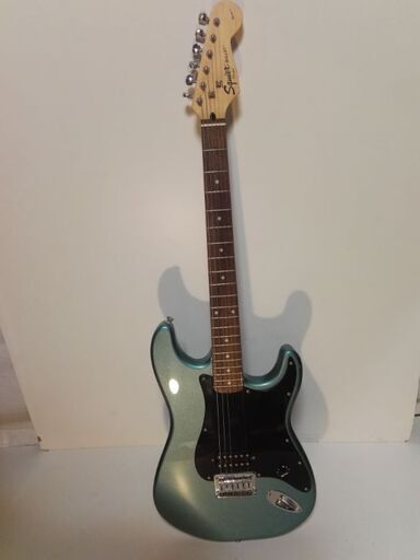 エレキギター SQUIER by FENDER BULLET メタルライトブルー 美品 配送無料