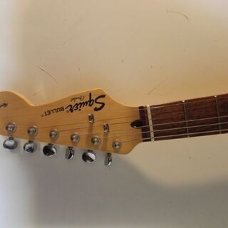 エレキギター SQUIER by FENDER BULLET メタルライトブルー 美品 配送無料