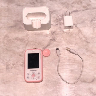 未使用品　キッズ携帯　NTTドコモ HW-01G ピンク   