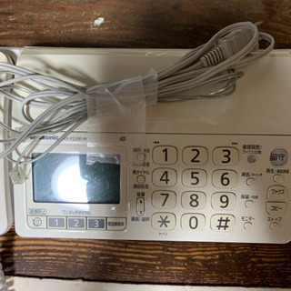ファックス機能付き電話機