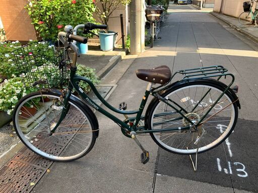 26型 自転車 FLOATMIX ホダカ フロートミックス 外装4段変速