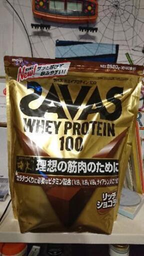 新品未開封【特大】明治ザバス(SAVAS)ホエイプロテイン100＋ビタミン リッチショコラ味【120食分】2,520g