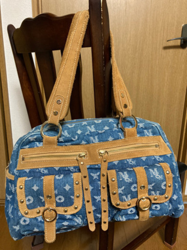 【おまけ付き】MCM☆モノグラムデニム☆ハンドバッグ