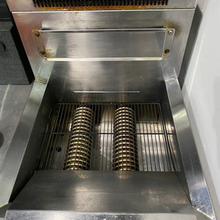 取りに来られる方限定 業務用フライヤー LPガス(ガス変済)