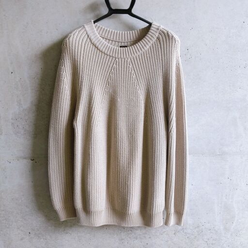 BATONER 18AW SIGNATURE クルーネックプルオーバーニット