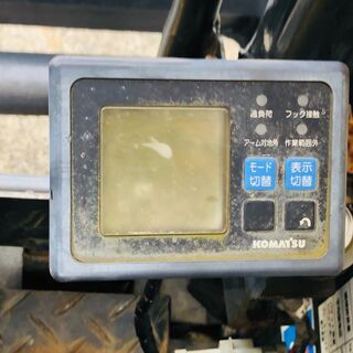 【完売御礼】ユンボ KOMATSU PC20UU-5 移動式クレーン仕様機 10009