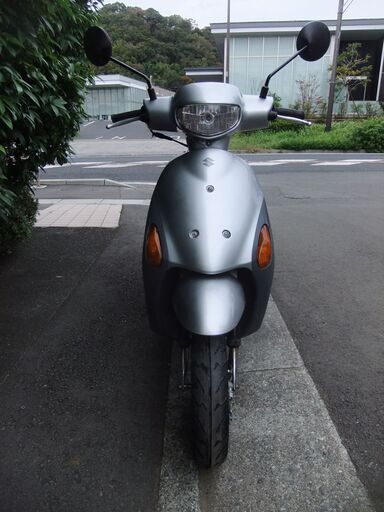 スズキ　レッツ4　実働中古美車　バッテリー新品　オイル交換後渡し　外装ピカピカ　ナンバー取得書類有 スズキ レッツ4 中古実動美車 バッテリーフル充電済み オイル交換後