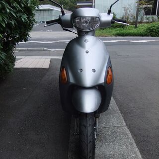 スズキ レッツ4 中古実動美車 バッテリーフル充電済み オイル交換後引き渡し タイヤ前後新品交換済み ナンバー登録書類有 - バイク