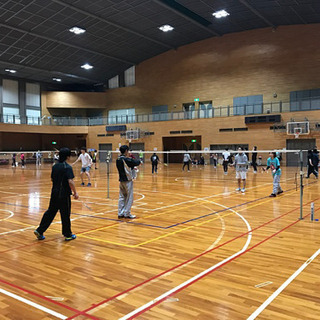 バドミントン🏸楽しむ🎵