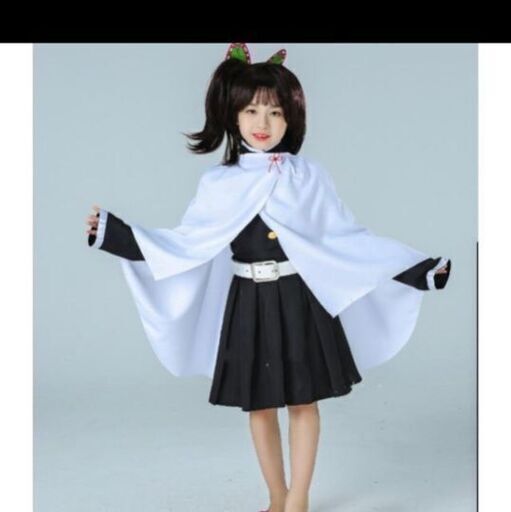 コスプレ 鬼滅の刃　カナヲの衣装一式130cm子供用　未使用