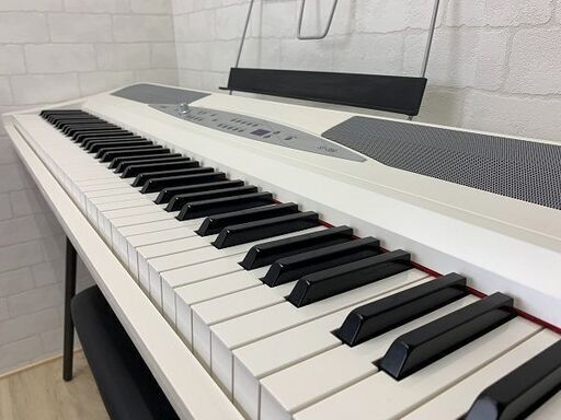 ✨美品✨KORG SP-280-WH 電子ピアノ ホワイト 88鍵盤 付属品多数 KORG B2SP WH ホワイト 電子ピアノ 88鍵盤 X型イス・ヘッドホン