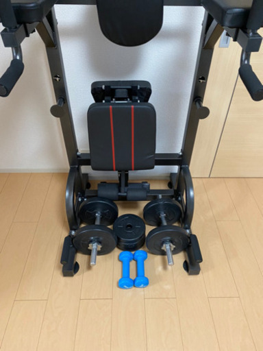 取引き先決まりました。】懸垂器具、ダンベル、シットアップベンチ