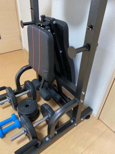 取引き先決まりました。】懸垂器具、ダンベル、シットアップベンチ