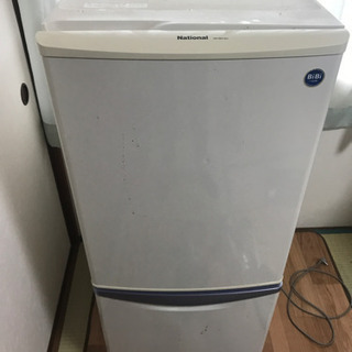 【あげます】冷蔵庫　National HR-BB142J