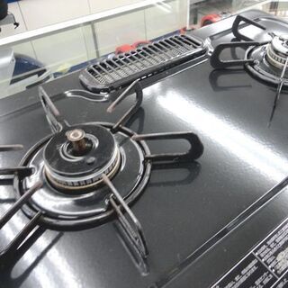 都市ガス ガステーブル 2019年製 幅56cm パロマ ガスコンロ 右強火 PA