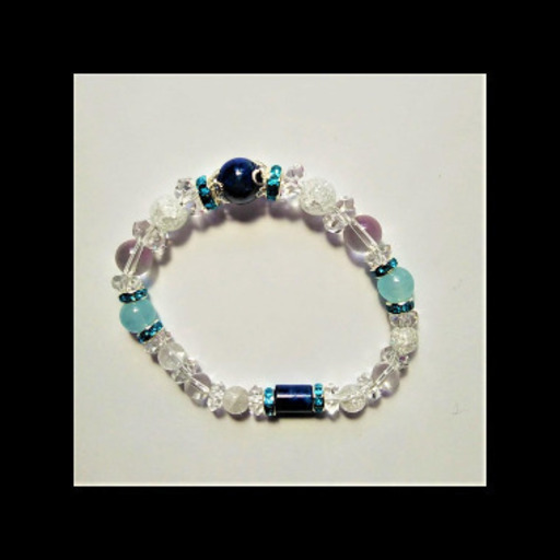 手作り 天然石の開運ブレスレット 16 紫 彡 武蔵溝ノ口のアクセサリー ブレスレット の中古 古着あげます 譲ります ジモティーで不用品の処分