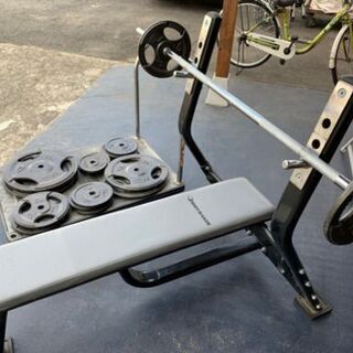 ベンチプレスセット ボディメーカー【店頭取引限定】【中古品