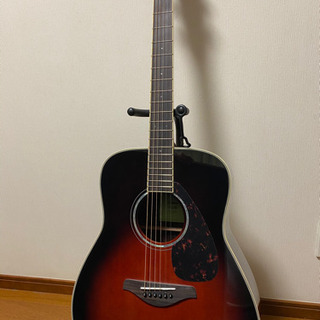【ネット決済・配送可】ヤマハアコースティックギターFG SERI...