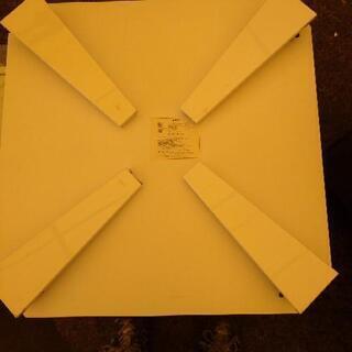 ◎HK-383 説明文必読‼️ニトリ✨白い折り畳み式テーブル