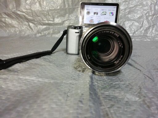 【値下げしました】Sony ミラーレス一眼カメラ　Nex5R ダブルレンズキット　キャノンレンズ用マウントアダプター