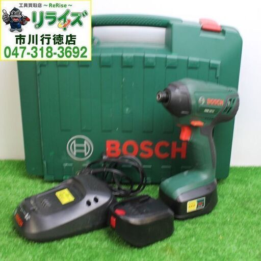 BOSCH ボッシュ PDR18LI コードレスインパクトドライバー 2400020027021【リライズ市川行徳店】【店頭取引限定】【中古】