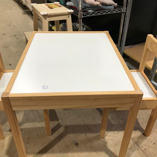 【1102M7】IKEA 子供用　テーブルセット　