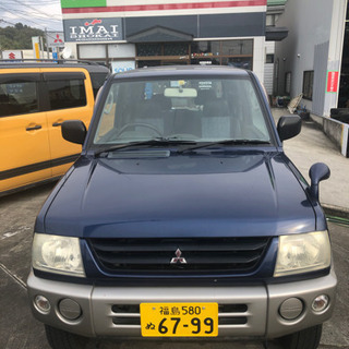 パジェロ ミニ 4WD 5MT PAJERO MINI ブルー2トン