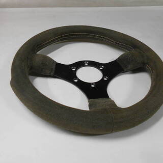 本革スエードグリップ（レアなモスグリーンカラー）バックスキン 小径290mm　中古