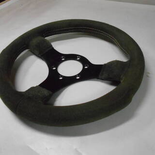 本革スエードグリップ（レアなモスグリーンカラー）バックスキン 小径290mm　中古